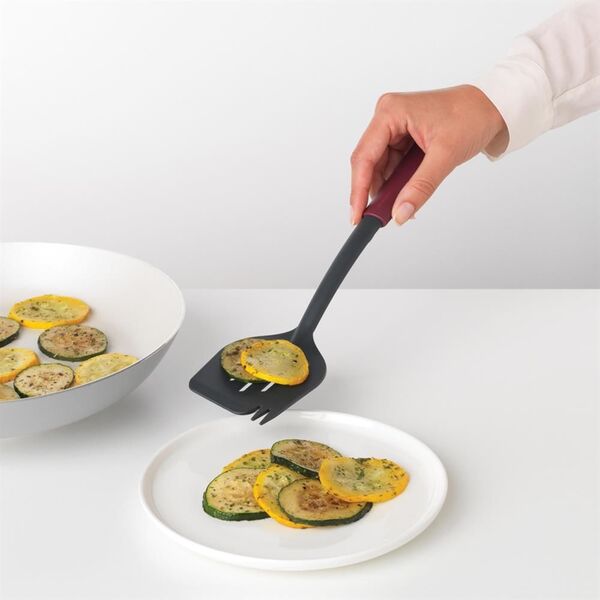 Brabantia Szpatuła z widelcem Tasty+ czerwona 122781