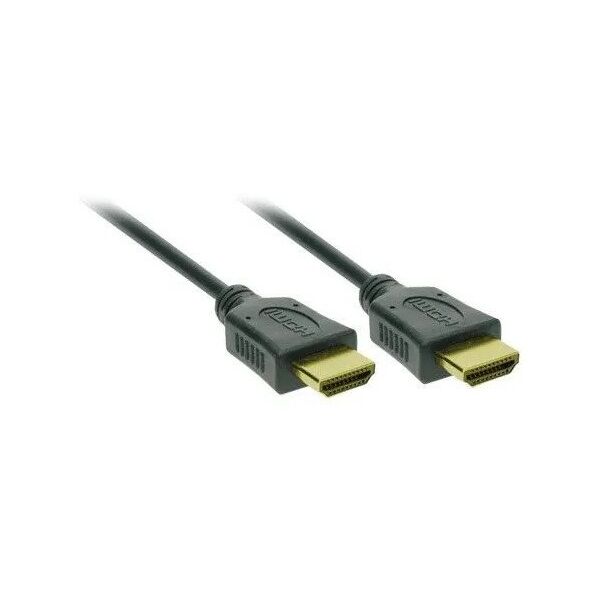 Solight HDMI καλώδιο με Ethernet, HDMI 1.4 A σύνδεσμος - HDMI 1.4 A σύνδεσμος, blister, 1,5m