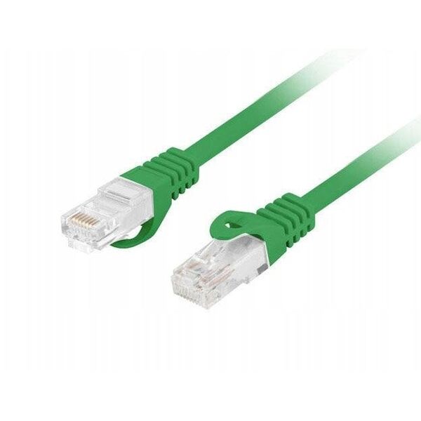 PATCHCORD ΚΑΤ.6 UTP LSZH CU 20M ΠΡΑΣΙΝΟ FLUKE PASSED LANBERG