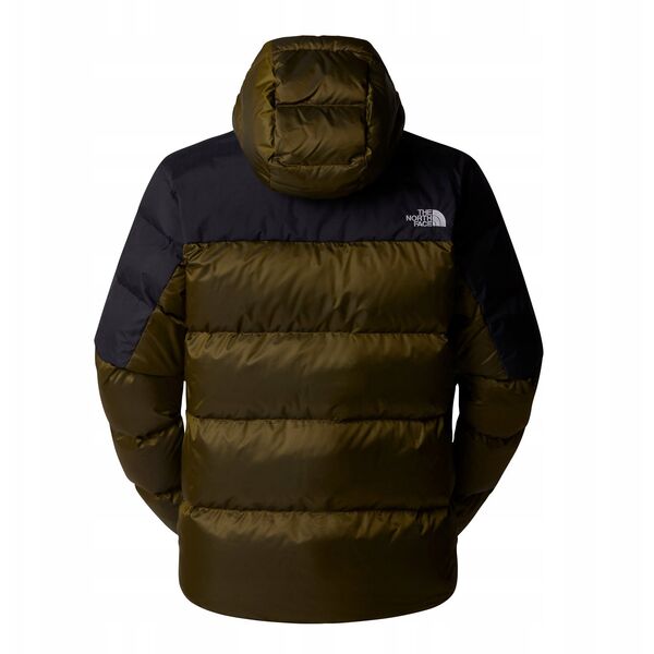 Μπουφάν diablo down hoodie-πράσινο βρύου μαύρο heather-tnf μαύρο-l THE NORTH FACE