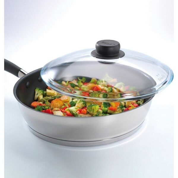 Pyrex Pokrywna na Garnek Pyrex All For One Przezroczysty Szkło - 24 cm