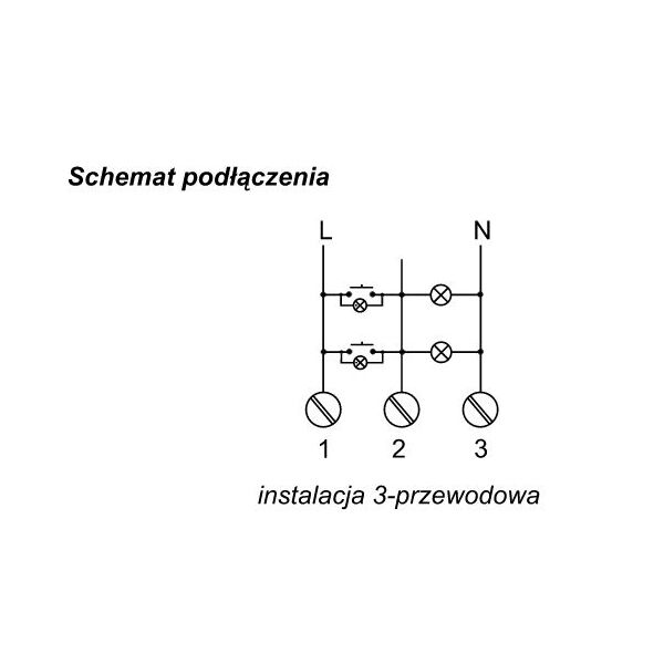 F&F Automat schodowy 230V 16A montaż natynkowy IP40 - ASO-201