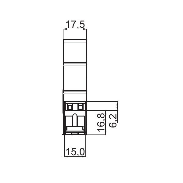 Zamel Przełącznik instalacyjny I-0-II 230V PIM-03