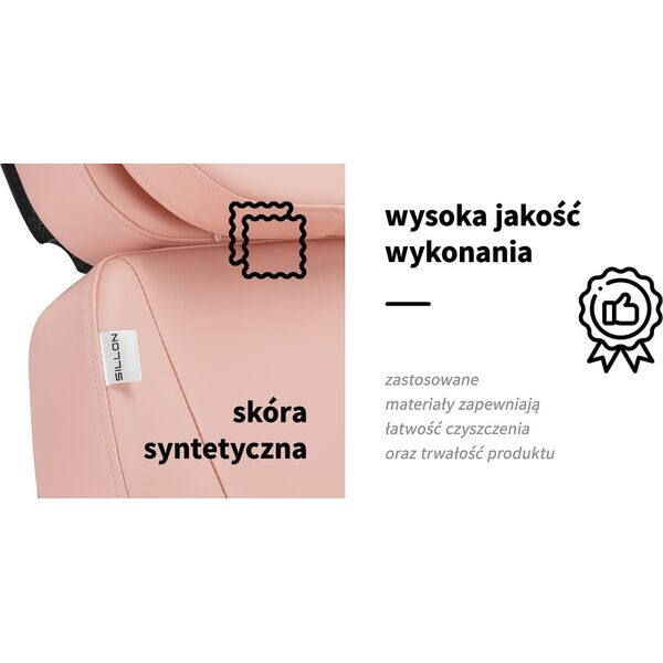 Activeshop Elektryczny fotel kosmetyczny SILLON CLASSIC 3 silniki różowo czarny