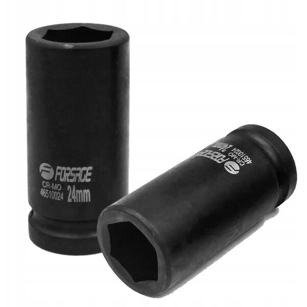 Forsage Βαθύ κρουστικό καρυδάκι 24mm 3/4" (6-γωνιακό) (100mmL)