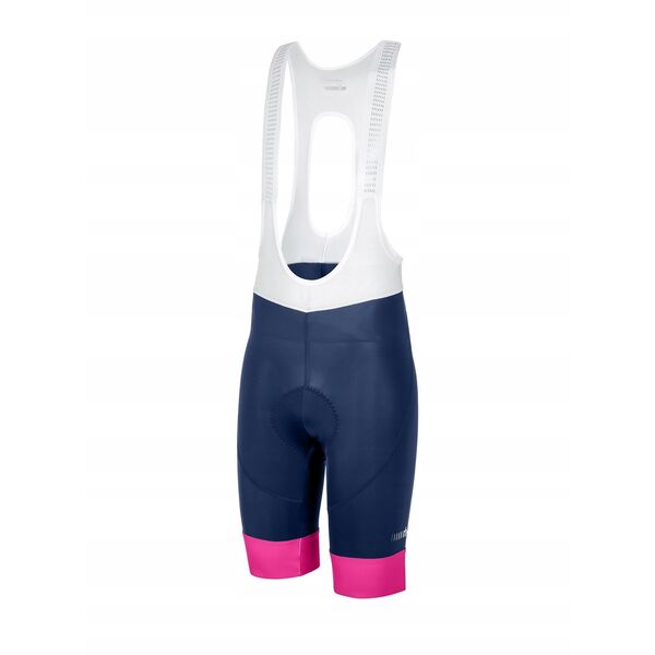 Ποδηλατικά σορτς RH+ Logo DARK BLUE/FUCSIA - XL