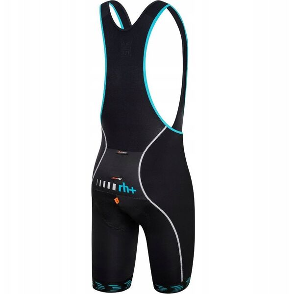 Ποδηλατικό σορτς RH+ Shark BLACK-WATER GREEN - XL