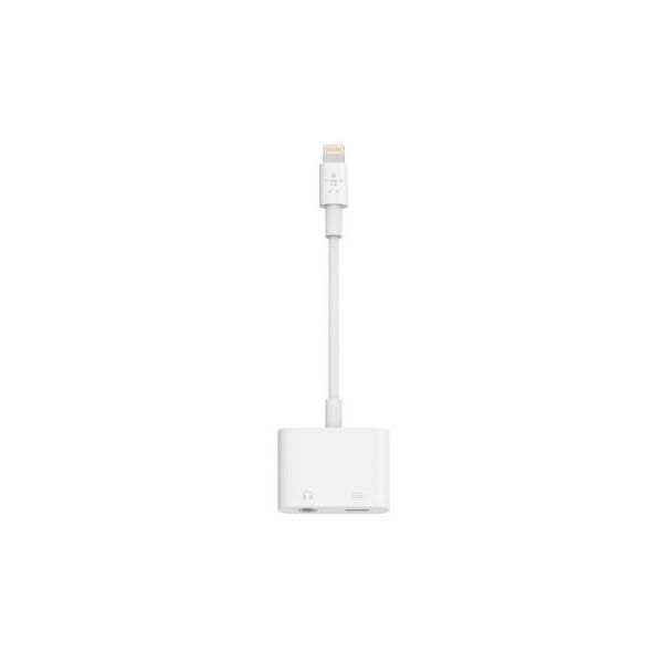 Adapter USB Belkin Lightning - USB-C Biały  (F8J212BTWHT)