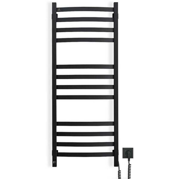 Ηλεκτρικός στεγνωτήρας πετσετών Navin Navin Avalon 480*1200 Αισθητήρας δεξιά μαύρο 12-203053-4812