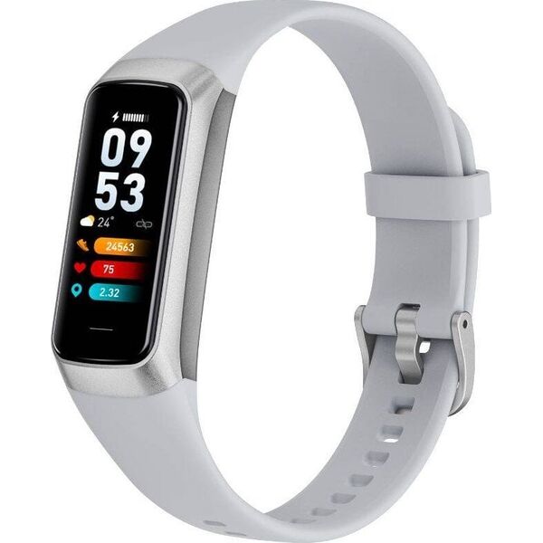 Smartband Rubicon SmartWatch Rubicon RNCF05 srebrny