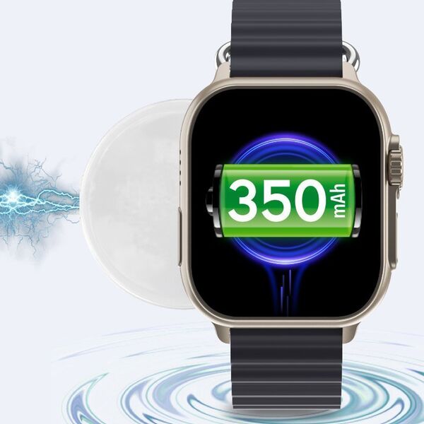 Smartwatch Rubicon RNCF17 Czarny  (RNCF17)