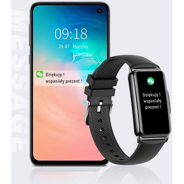 Smartwatch Rubicon RNCF04 Czarny
