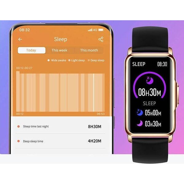 Smartwatch Rubicon RNCF04 Czarny