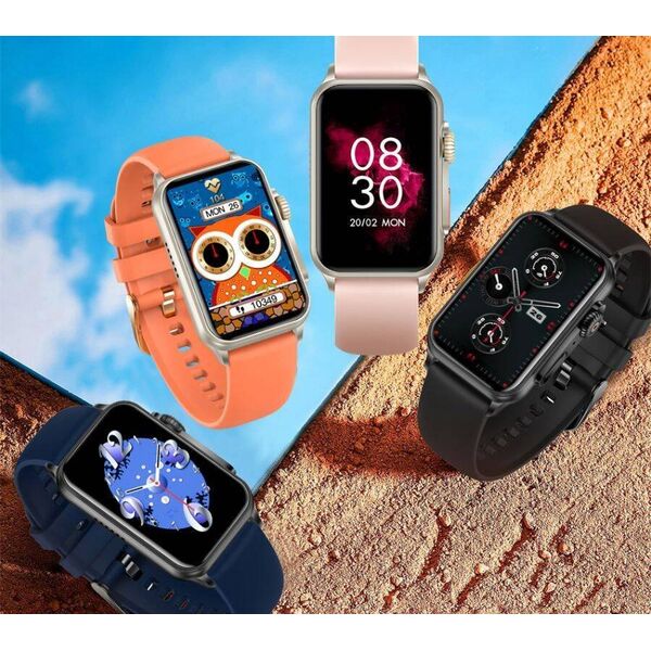 Smartwatch Rubicon RNCF06 Czarny