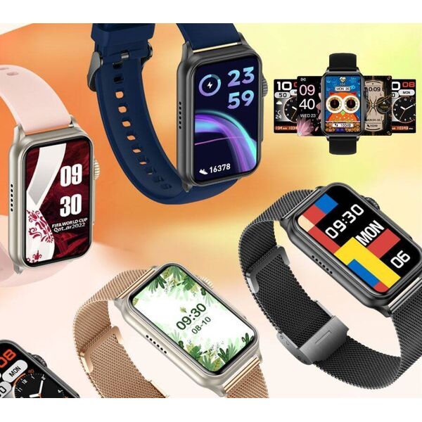 Smartwatch Rubicon RNCF06 Granatowy