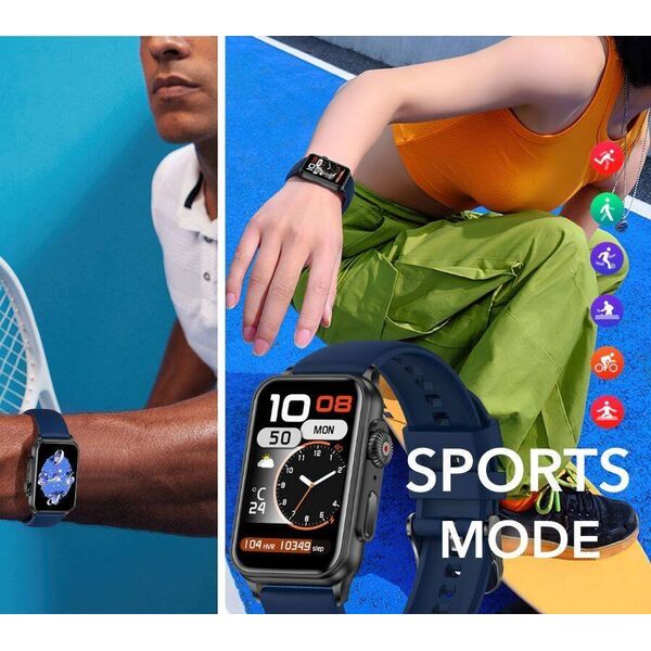 Smartwatch Rubicon RNCF06 Granatowy
