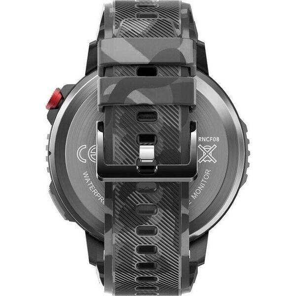Smartwatch Rubicon RNCF08 Black Czarno-brązowy