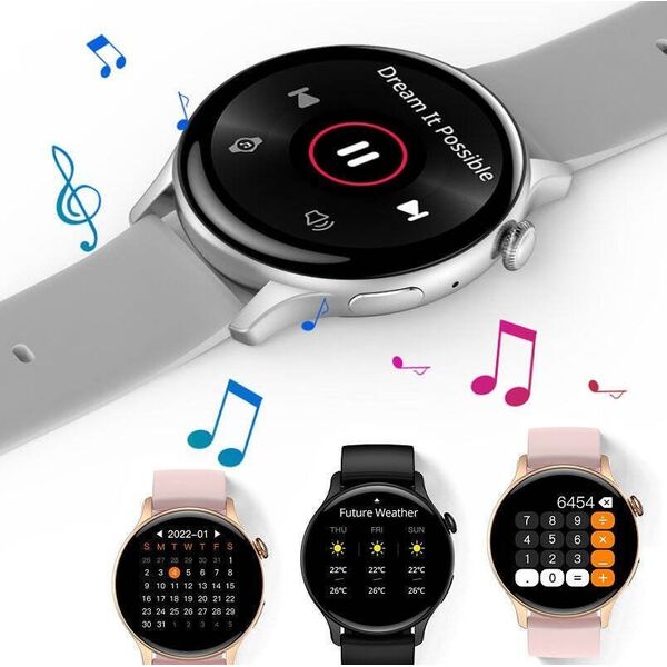 Smartwatch Rubicon RNCF10 Szary