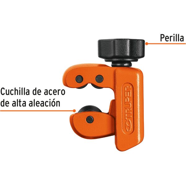 Truper Κοπτικό σωλήνων χαλκού max 29mm Truper® 13411952 7501206659328