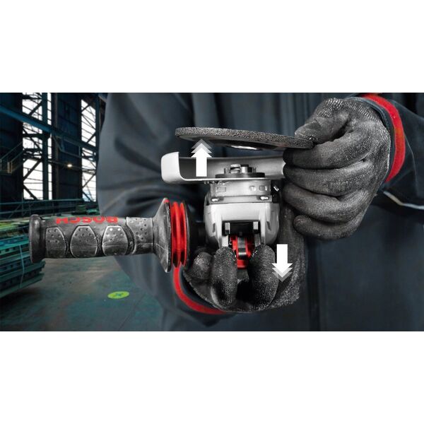 Szlifierka Bosch Bosch X-LOCK cordless angle grinder GWX 18V-10 P Professional solo, 18Volt (blue/black, without battery and charger)