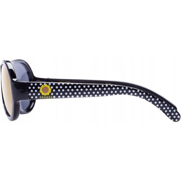 SHADEZ Designer Polka Sunflower Black Junior children's sunglasses 3-7 years SHZ 49