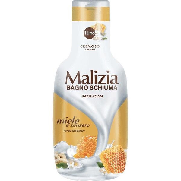 Malizia  Płyn do kąpieli Miód i Imbir 1l