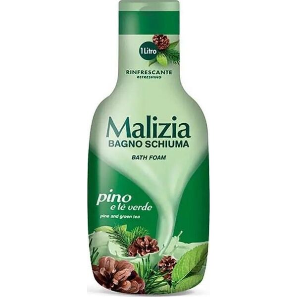 Malizia  Płyn do kąpieli Sosna i Zielona Herbata 1l