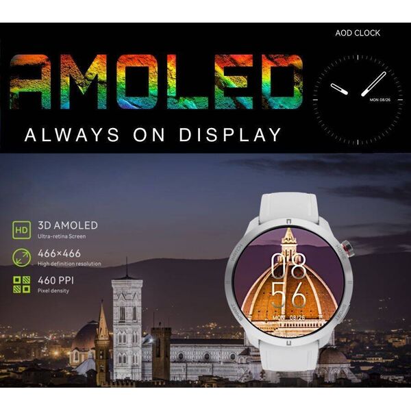 Smartwatch Rubicon RNCF14 Czarny