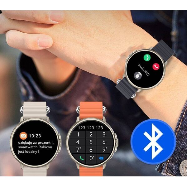 Smartwatch Rubicon Rncf15 Pomarańczowy  (RNCF15)