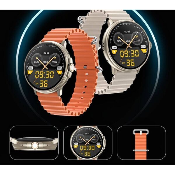 Smartwatch Rubicon Rncf15 Pomarańczowy  (RNCF15)