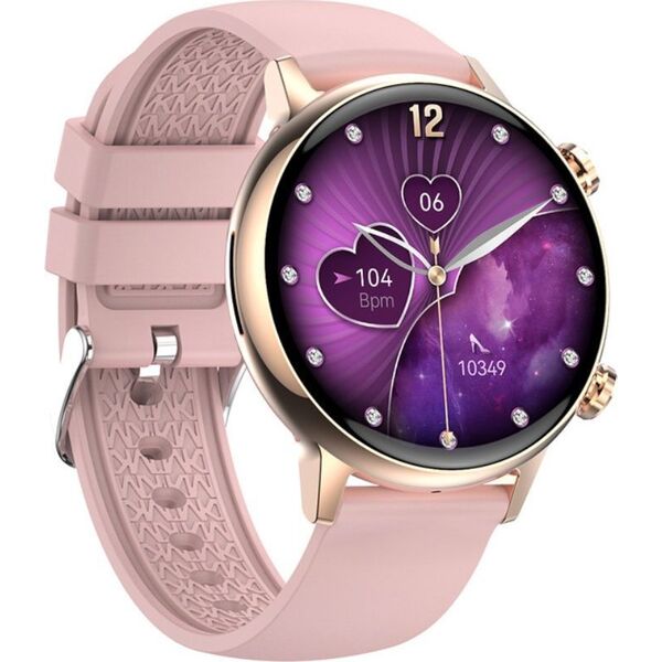 Smartwatch Rubicon RNCF09 Różowy  (RNCF09)