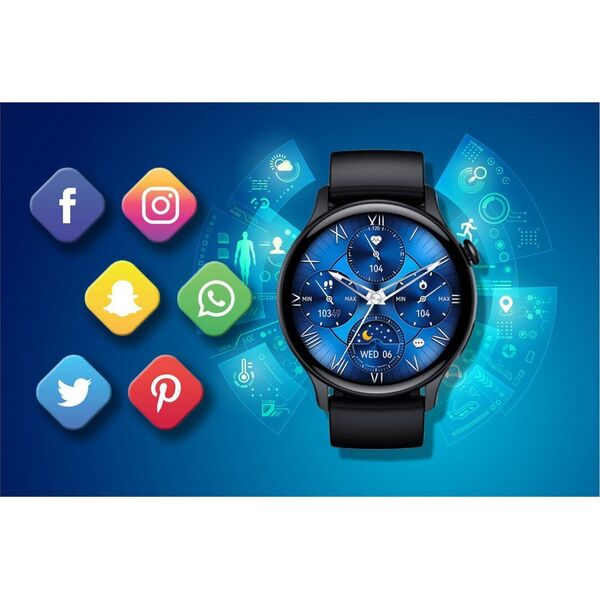 Smartwatch Rubicon RNCF10 Różowy