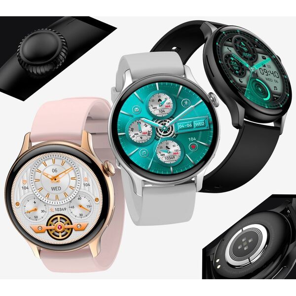 Smartwatch Rubicon RNCF10 Różowy