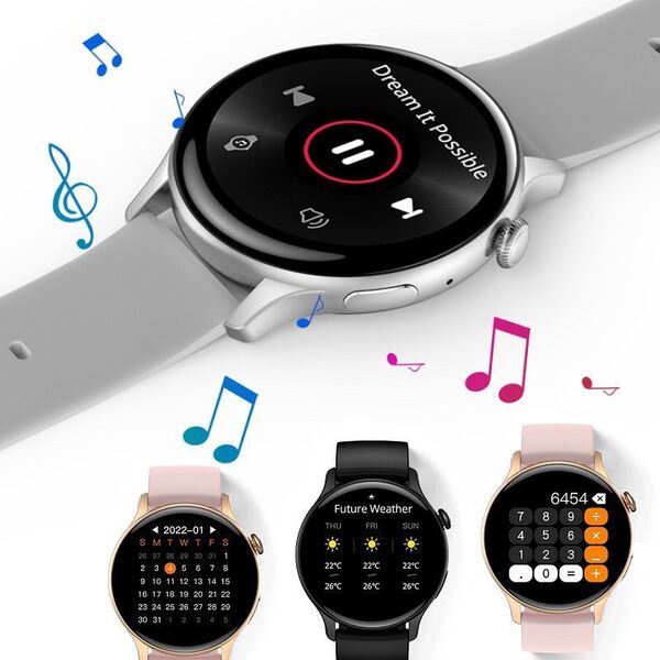 Smartwatch Rubicon RNCF10 Różowy