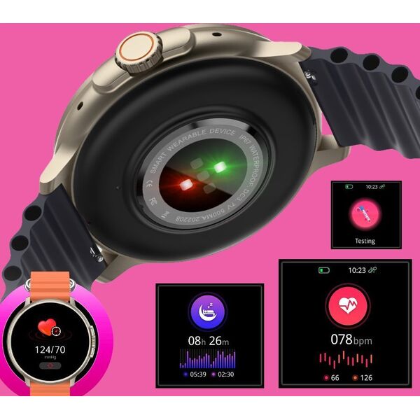 Smartwatch Rubicon Rncf15 Kremowy  (RNCF15)