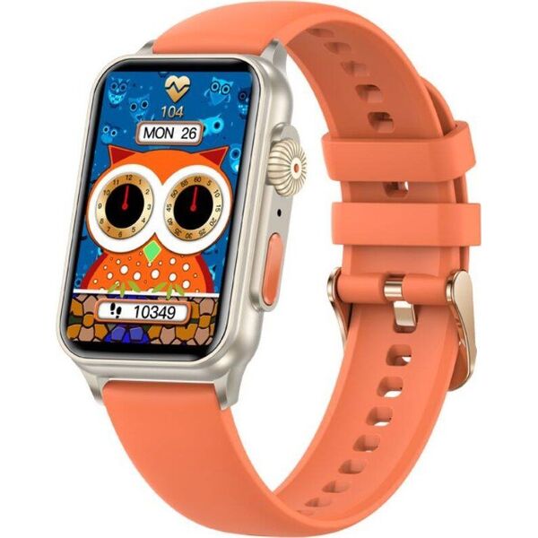 Smartwatch Rubicon SmartWatch Rubicon RNCF06 pomarańczowy silikon BT Call