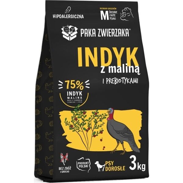 Paka Zwierzaka Paka Zwierzaka Seventh Heaven Indyk z maliną 3kg
