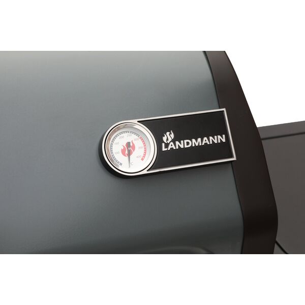 Landmann Grill ogrodowy gazowy Triton 2.1 PTS ruszt żeliwny grafitowy (12918) 10kW