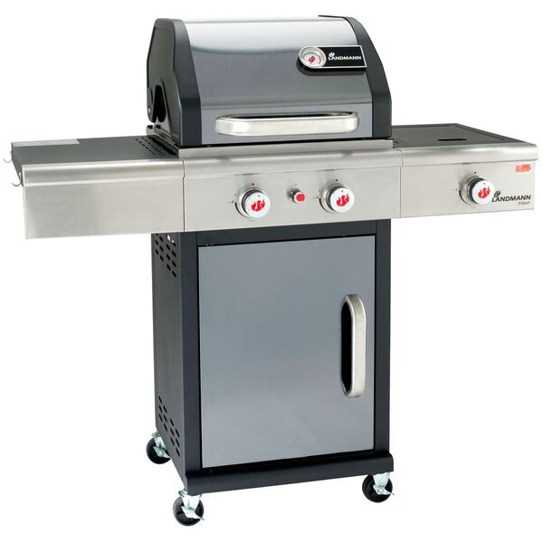Landmann Grill ogrodowy gazowy Triton 2.1 PTS ruszt żeliwny grafitowy (12918) 10kW