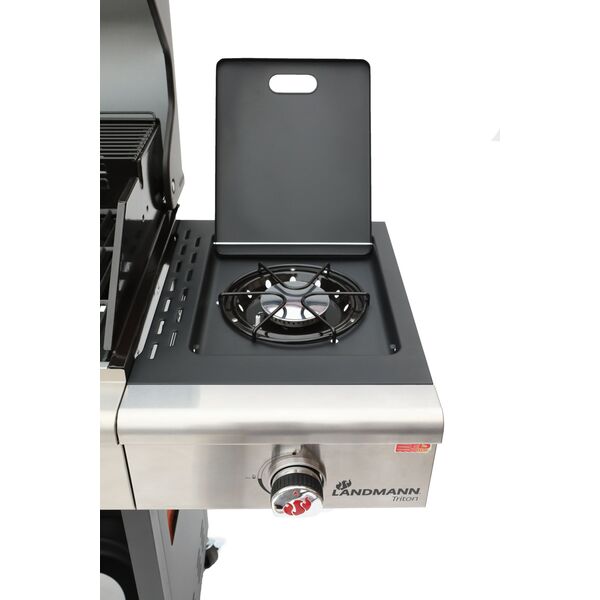 Landmann Grill ogrodowy gazowy Triton 2.1 PTS ruszt żeliwny grafitowy (12918) 10kW