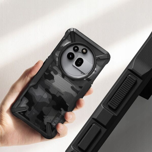 RINGKE FUSION X NOTHING PHONE 3A PRO CAMO BLACK