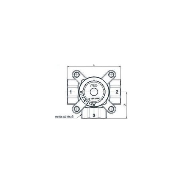 Red Zawór mieszający RED 5/4" Kvs 16 (R051503032)