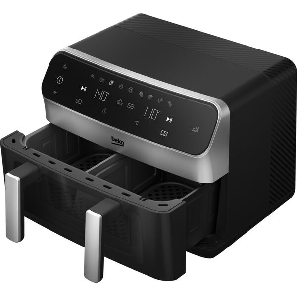 Beko FRL6488 Podwójny 9,5 l Autonomiczny 2400 W Frytkownica na gorące powietrze Czarny