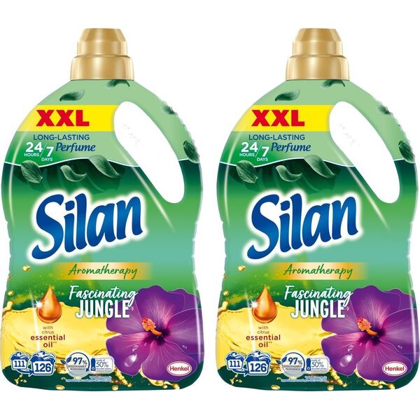Płyn do płukania Silan Aromatherapy Fascinating Jungle 2.77l