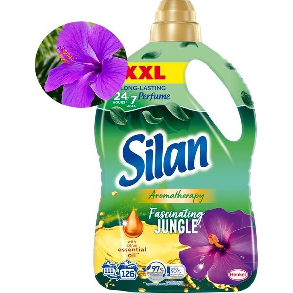 Płyn do płukania Silan Aromatherapy Fascinating Jungle 2.77l