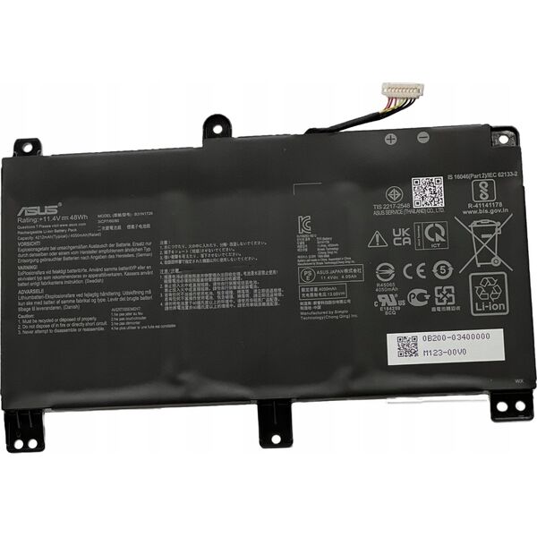 Bateria Asus Battery Li-Ion B31N1726