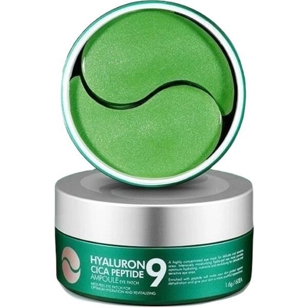 Medi-Peel MEDI-PEEL Hyaluronic Cica Peptide 9 Ampoule Eye Patch 60 pcs paakių kaukė