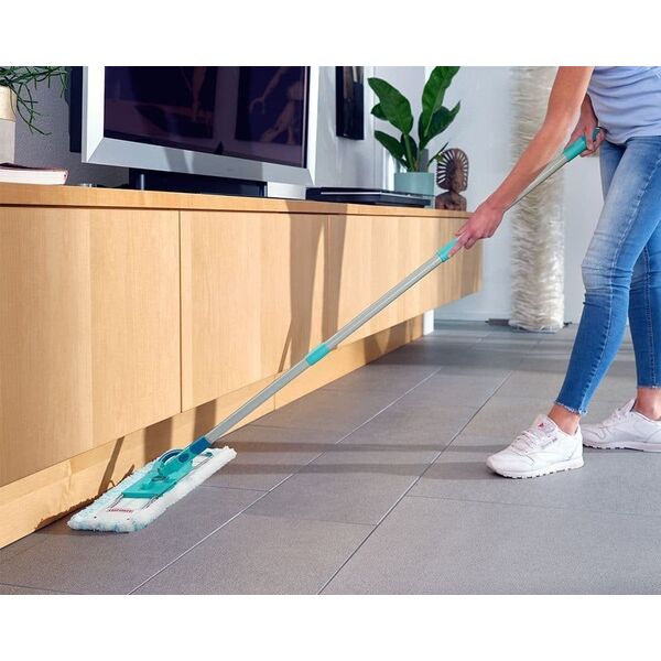 LEIFHEIT Floor brush with folding cat box Profi XL micro duo 42cm 1055019