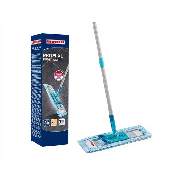 LEIFHEIT Floor brush with folding cat box Profi XL super soft 42cm 4006501554574