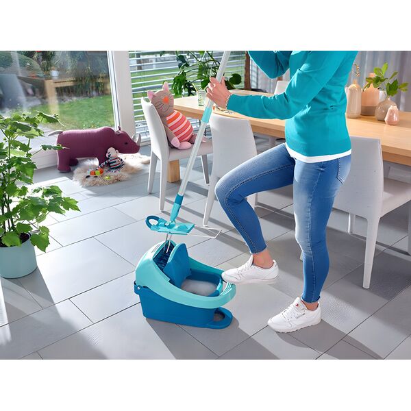 LEIFHEIT Floor brush with folding cat box Profi XL cotton plus 42cm 4006501554567